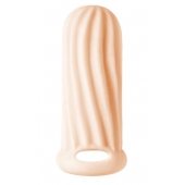 Телесный фаллоудлинитель Homme Wide - 11 см. - Lola Games - в Уссурийске купить с доставкой