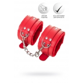 Красные оковы Anonymo из искусственной кожи - ToyFa - купить с доставкой в Уссурийске