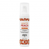 Разогревающее массажное масло Gourmet White Peach Organic с органическими ингредиентами - 50 мл. - Exsens - купить с доставкой в Уссурийске