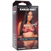 Мастурбатор-вагина Karlee Grey ULTRASKYN Pocket Pussy - Doc Johnson - в Уссурийске купить с доставкой