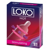Стимулирующая насадка на пенис LOKO HOT с возбуждающим эффектом - Sitabella - в Уссурийске купить с доставкой
