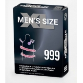 Стимулирующая насадка на пенис MEN SIZE 999 - Sitabella - в Уссурийске купить с доставкой