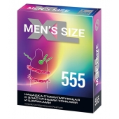 Стимулирующая насадка на пенис MEN SIZE 555 - Sitabella - в Уссурийске купить с доставкой