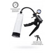 Прозрачная механическая помпа для пениса Viggo - Sexus - в Уссурийске купить с доставкой