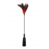 Стек-щекоталка Sweet Caress Feather Whip - 58 см. - Sweet Caress - купить с доставкой в Уссурийске