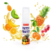 Гель-смазка Tutti-frutti со вкусом тропических фруктов - 30 гр. - Биоритм - купить с доставкой в Уссурийске