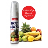 Гель-смазка Tutti-frutti со вкусом тропических фруктов - 30 гр. - Биоритм - купить с доставкой в Уссурийске