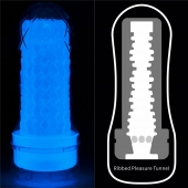 Светящийся в темноте мастурбатор Lumino Play Masturbator Ribbed - Lovetoy - в Уссурийске купить с доставкой