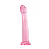 Розовый нереалистичный фаллоимитатор Jelly Dildo XL - 22 см. - Toyfa Basic купить с доставкой в интернет-магазине Orgasmix в Уссурийске Розовый нереалистичный фаллоимитатор Jelly Dildo XL - 22 см. - Toyfa Basic