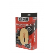 Мастурбатор-вагина с вибрацией и выносным пультом управления REALSTUFF SMOOTH   BALD - Dream Toys - в Уссурийске купить с доставкой