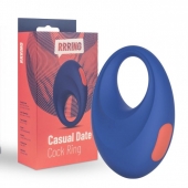 Синее эрекционное кольцо RRRING Casual Date Cock Ring - FeelzToys - в Уссурийске купить с доставкой