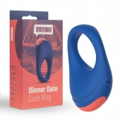 Синее эрекционное кольцо RRRING Dinner Date Cock Ring - FeelzToys - в Уссурийске купить с доставкой