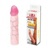 Удлиняющая насадка на пенис Deep Love - 21,5 см. - Baile - в Уссурийске купить с доставкой