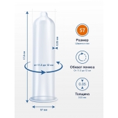 Презервативы MY.SIZE размер 57 - 3 шт. - My.Size - купить с доставкой в Уссурийске