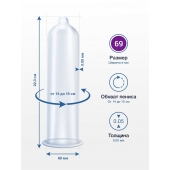 Презервативы MY.SIZE размер 69 - 3 шт. - My.Size - купить с доставкой в Уссурийске