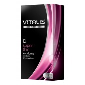 Ультратонкие презервативы VITALIS PREMIUM super thin - 12 шт. - Vitalis - купить с доставкой в Уссурийске