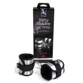 Серо-черные наручники Totally His - Fifty Shades of Grey - купить с доставкой в Уссурийске
