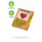 Экологически чистые презервативы Masculan Organic - 3 шт. - Masculan - купить с доставкой в Уссурийске