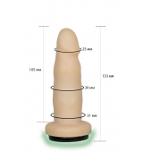 Телесная насадка Harness - 13,3 см. - LOVETOY (А-Полимер) - купить с доставкой в Уссурийске