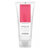 Смазка на водной основе Mixgliss Kiss с ароматом земляники - 70 мл. - Mixgliss - купить с доставкой в Уссурийске