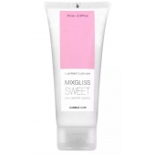 Смазка на водной основе Mixgliss Sweet с ароматом бабл-гам - 70 мл. - Mixgliss - купить с доставкой в Уссурийске