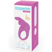 Фиолетовое эрекционное виброкольцо Happy Rabbit Rechargeable Rabbit Cock Ring - Happy Rabbit - в Уссурийске купить с доставкой