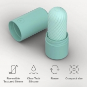 Мятный двусторонний мастурбатор Arcwave Ghost Pocket Stroker - Arcwave - в Уссурийске купить с доставкой