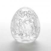 Мастурбатор-яйцо Keith Haring EGG DANCE - Tenga - в Уссурийске купить с доставкой