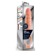 Телесная насадка на пенис 9 Inch Cock Sheath Extender - 22,2 см. - Blush Novelties - в Уссурийске купить с доставкой