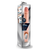 Телесная насадка на пенис 10 Inch Cock Sheath Extender - 25 см. - Blush Novelties - в Уссурийске купить с доставкой