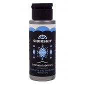 Пролонгирующий интимный лубрикант SIBIRSKIY с ароматом черники и василька - 100 мл. - Sibirskiy - купить с доставкой в Уссурийске
