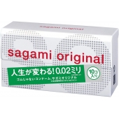Ультратонкие презервативы Sagami Original 0.02 - 10 шт. - Sagami - купить с доставкой в Уссурийске