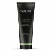 Массажный легкий крем WICKED Sage plus Sea Salt - 120 мл. - Wicked - купить с доставкой в Уссурийске