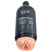 Телесный мастурбатор-вагина Shower Therapy Milk Me Honey - Pipedream - в Уссурийске купить с доставкой