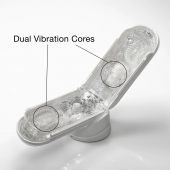 Белый мастурбатор Tenga Flip Zero Gravity с вибрацией - Tenga - в Уссурийске купить с доставкой