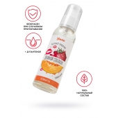 Съедобная гель-смазка Yovee «Двойной соблазн» с Д-пантенолом и вкусом клубники и дыни - 100 мл. - ToyFa - купить с доставкой в Уссурийске