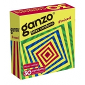 Микс-набор из 30 презервативов Ganzo Mixed - Ganzo - купить с доставкой в Уссурийске