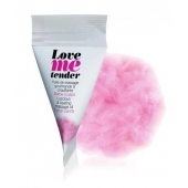 Съедобное согревающее массажное масло Love Me Tender Cotton Candy с ароматом сладкой ваты - 10 мл. - Love to Love - купить с доставкой в Уссурийске
