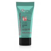 Съедобный интимный гель Orgie Lube Tube Cocktail Strawberry Mojito - 50 мл. - ORGIE - купить с доставкой в Уссурийске