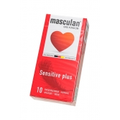 Презервативы Masculan Sensitive plus - 10 шт. - Masculan - купить с доставкой в Уссурийске