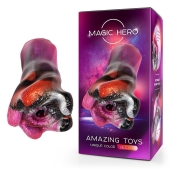 Разноцветный фантазийный мастурбатор - Bior toys - в Уссурийске купить с доставкой