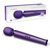 Фиолетовый вибратор Le Wand Rechargeable Vibrating Massager - 34 см. - Le Wand