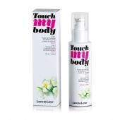 Силиконовый лубрикант 2-в-1 Touch My Body с ароматом моной - 100 мл. - Love to Love - купить с доставкой в Уссурийске