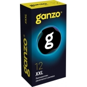 Презервативы увеличенного размера Ganzo XXL - 12 шт. - Ganzo - купить с доставкой в Уссурийске