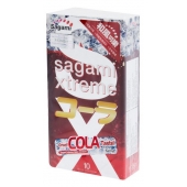 Ароматизированные презервативы Sagami Xtreme COLA - 10 шт. - Sagami - купить с доставкой в Уссурийске
