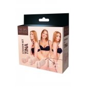Набор из 3 мастурбаторов The Girl Next Door Tina - Dream Toys - в Уссурийске купить с доставкой