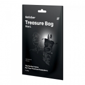Черный мешочек для хранения игрушек Treasure Bag L - Satisfyer - купить с доставкой в Уссурийске
