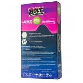 Набор презервативов Bolt Condoms - Luxe - купить с доставкой в Уссурийске