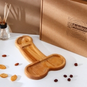 Деревянное блюдо для подачи в форме члена (32,5 х 20 х 1,7 см) - Сима-Ленд - купить с доставкой в Уссурийске