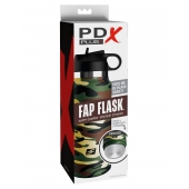 Мастурбатор в камуфляжной колбе Fap Flask - Pipedream - в Уссурийске купить с доставкой